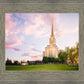 Oquirrh Mountain Pastel Sunset