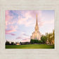 Oquirrh Mountain Pastel Sunset