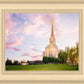 Oquirrh Mountain Pastel Sunset