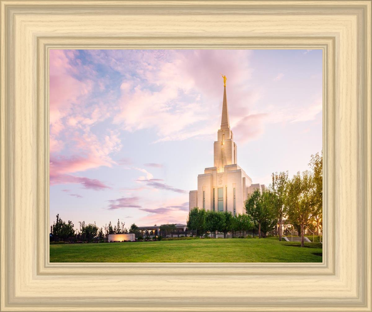 Oquirrh Mountain Pastel Sunset