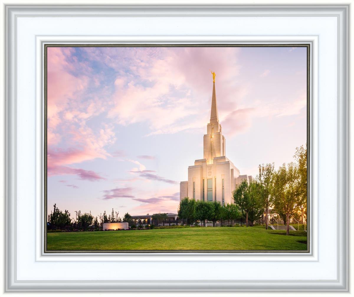 Oquirrh Mountain Pastel Sunset