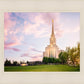 Oquirrh Mountain Pastel Sunset
