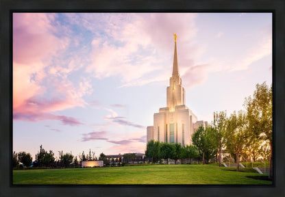 Oquirrh Mountain Pastel Sunset