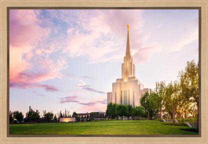 Oquirrh Mountain Pastel Sunset