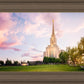 Oquirrh Mountain Pastel Sunset