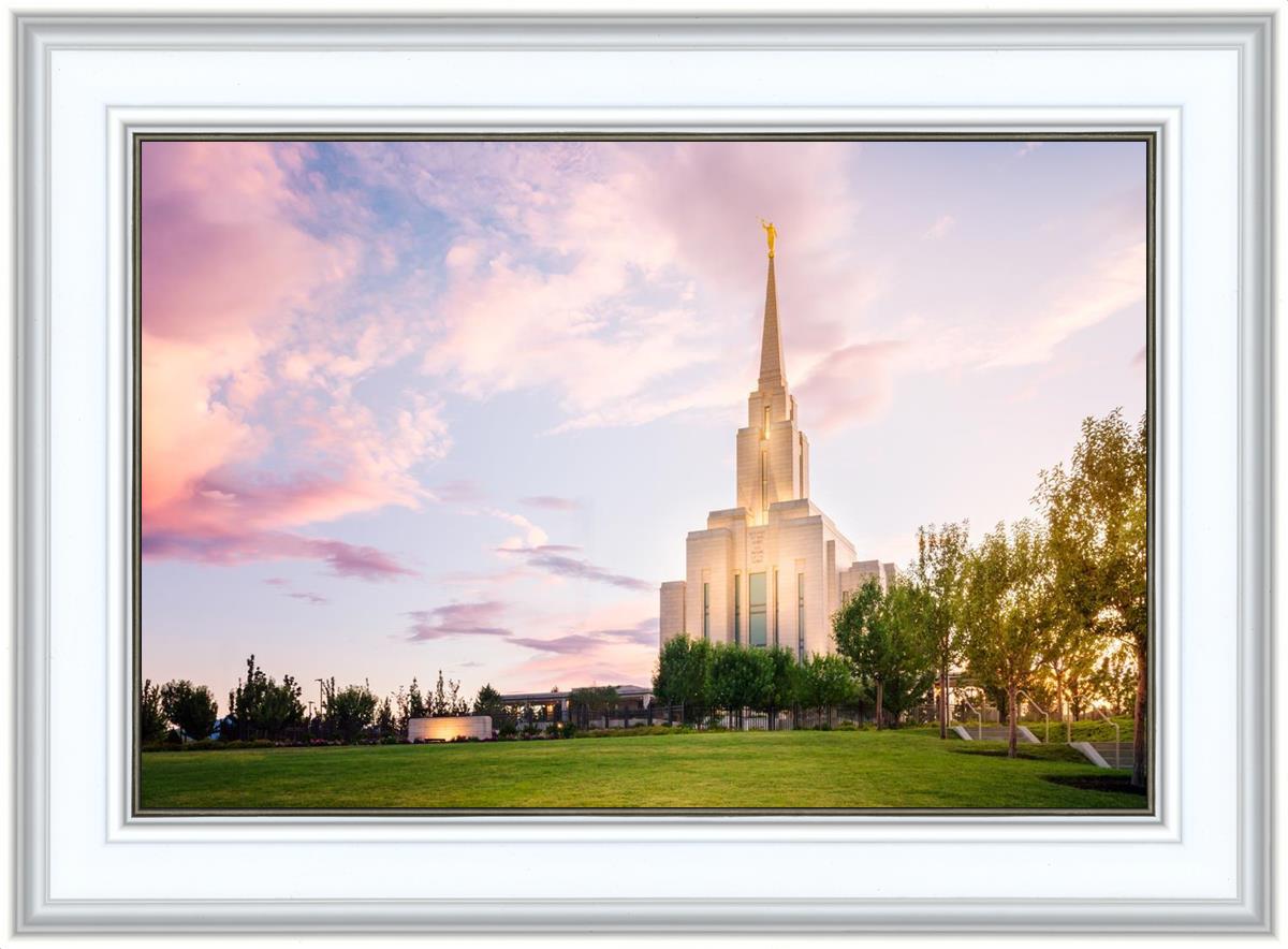 Oquirrh Mountain Pastel Sunset