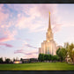 Oquirrh Mountain Pastel Sunset