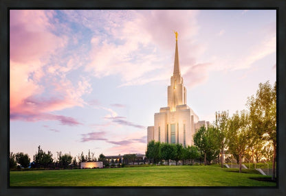 Oquirrh Mountain Pastel Sunset