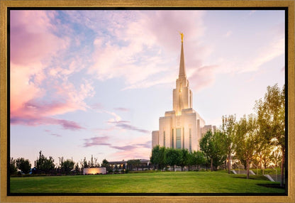 Oquirrh Mountain Pastel Sunset