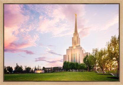 Oquirrh Mountain Pastel Sunset