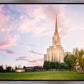 Oquirrh Mountain Pastel Sunset