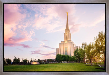 Oquirrh Mountain Pastel Sunset