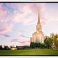 Oquirrh Mountain Pastel Sunset