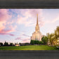 Oquirrh Mountain Pastel Sunset
