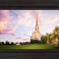 Oquirrh Mountain Pastel Sunset