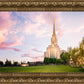Oquirrh Mountain Pastel Sunset