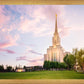 Oquirrh Mountain Pastel Sunset