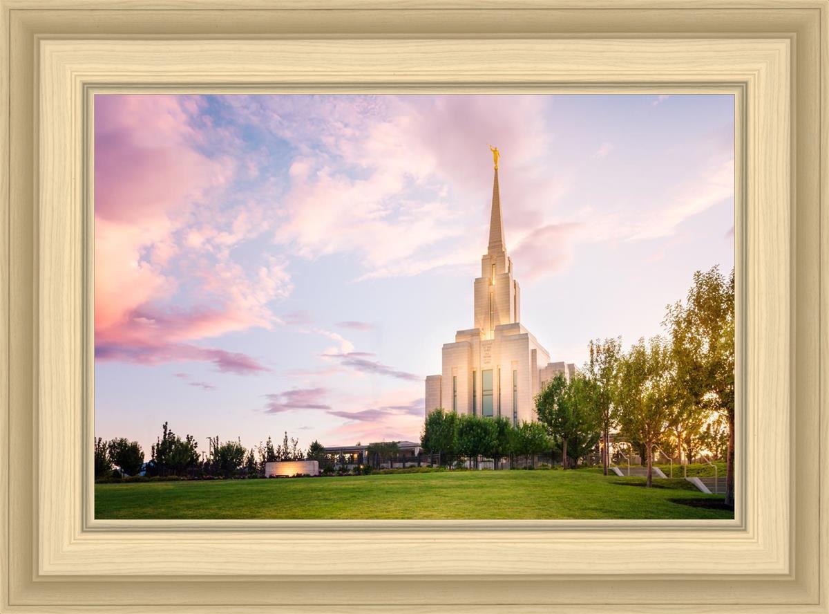 Oquirrh Mountain Pastel Sunset
