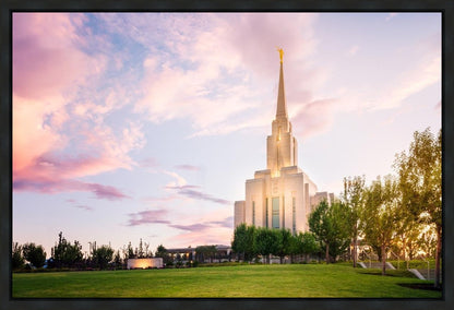 Oquirrh Mountain Pastel Sunset