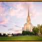 Oquirrh Mountain Pastel Sunset