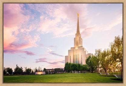 Oquirrh Mountain Pastel Sunset