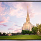 Oquirrh Mountain Pastel Sunset
