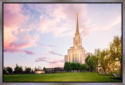 Oquirrh Mountain Pastel Sunset