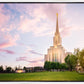 Oquirrh Mountain Pastel Sunset