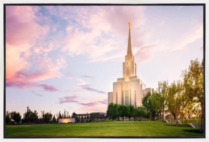Oquirrh Mountain Pastel Sunset