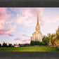 Oquirrh Mountain Pastel Sunset