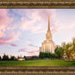 Oquirrh Mountain Pastel Sunset