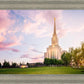 Oquirrh Mountain Pastel Sunset