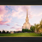 Oquirrh Mountain Pastel Sunset