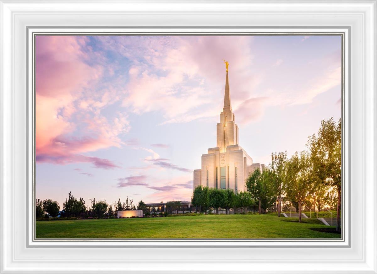 Oquirrh Mountain Pastel Sunset