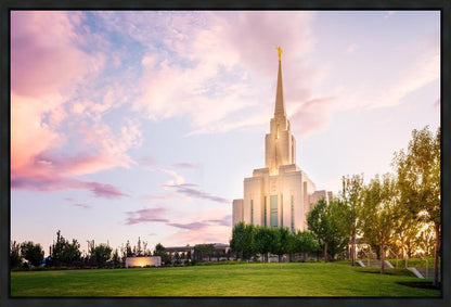 Oquirrh Mountain Pastel Sunset