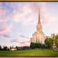 Oquirrh Mountain Pastel Sunset