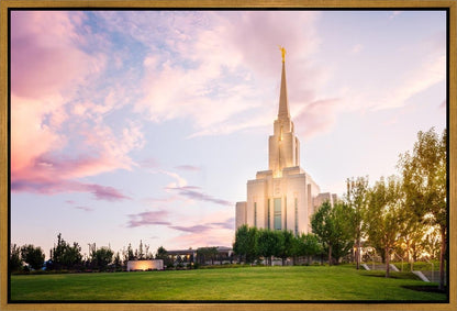 Oquirrh Mountain Pastel Sunset