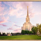 Oquirrh Mountain Pastel Sunset