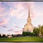 Oquirrh Mountain Pastel Sunset
