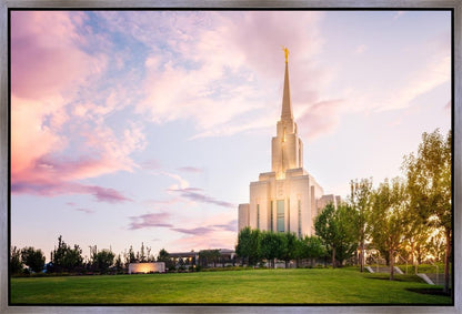 Oquirrh Mountain Pastel Sunset