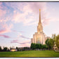Oquirrh Mountain Pastel Sunset
