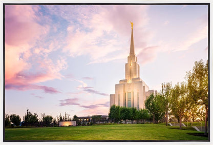 Oquirrh Mountain Pastel Sunset