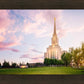 Oquirrh Mountain Pastel Sunset