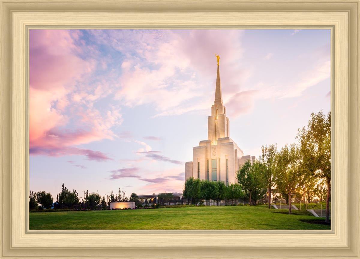 Oquirrh Mountain Pastel Sunset