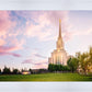 Oquirrh Mountain Pastel Sunset