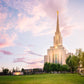 Oquirrh Mountain Pastel Sunset