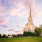 Oquirrh Mountain Pastel Sunset