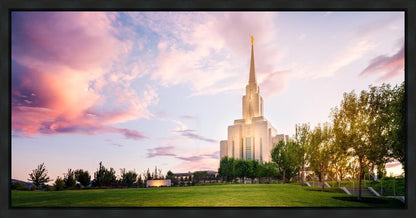 Oquirrh Mountain Pastel Sunset