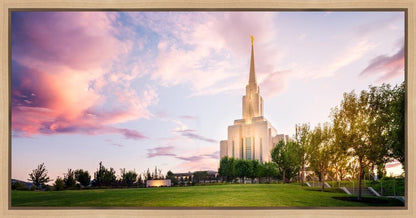 Oquirrh Mountain Pastel Sunset