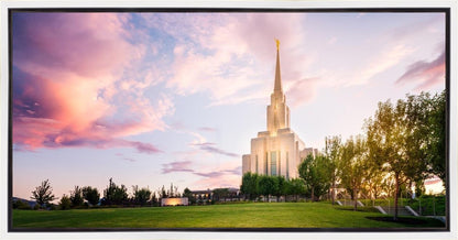 Oquirrh Mountain Pastel Sunset